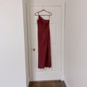 Amsale - Sloan Bridesmaid dress - Cayenne